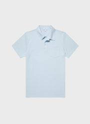 Men's Riviera Polo Shirt in Light Blue
