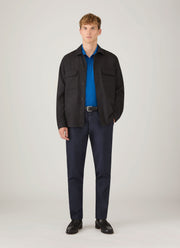 Men's Riviera Polo Shirt in Cobalt