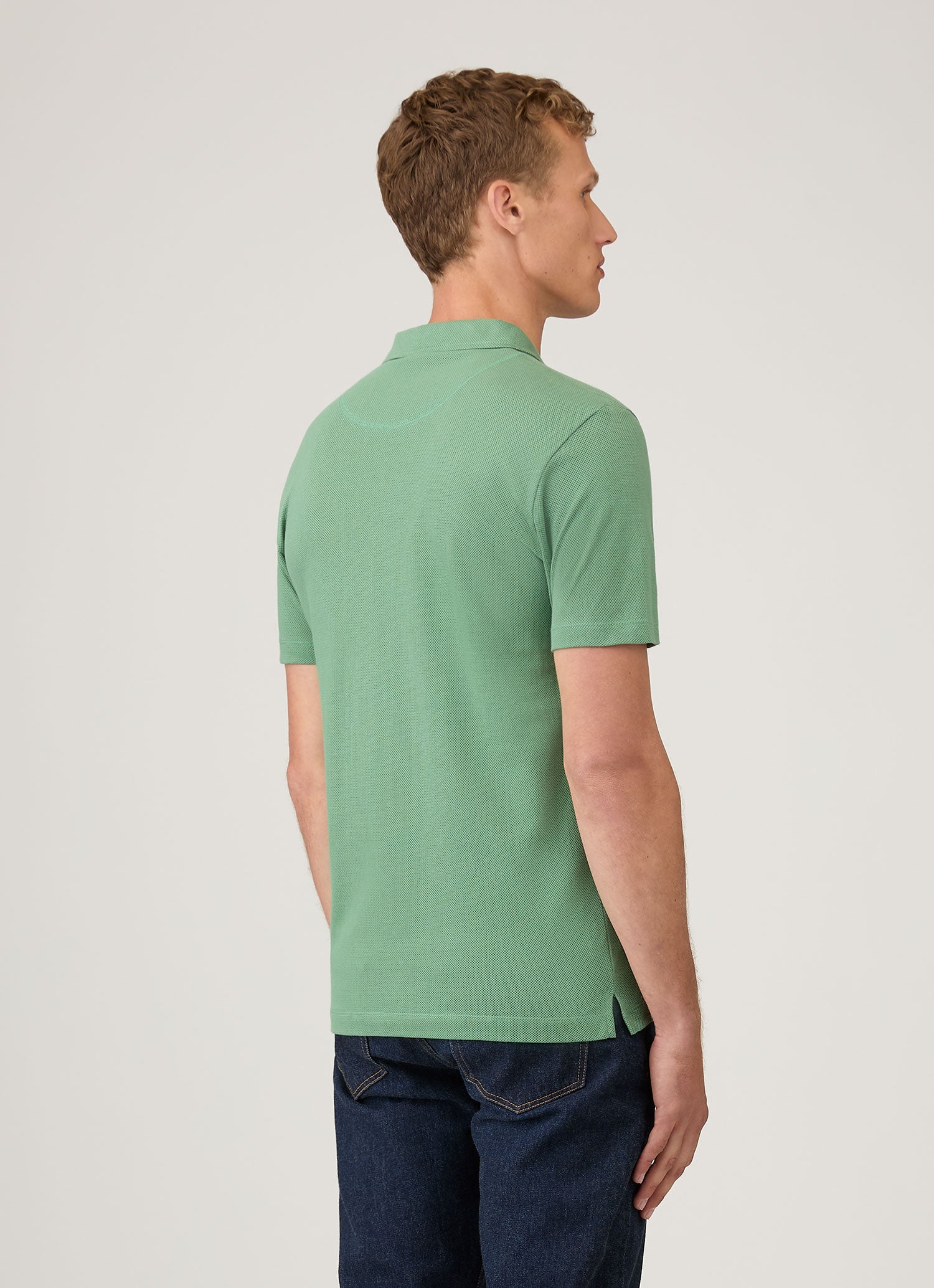 Men's Riviera Polo Shirt in Thyme