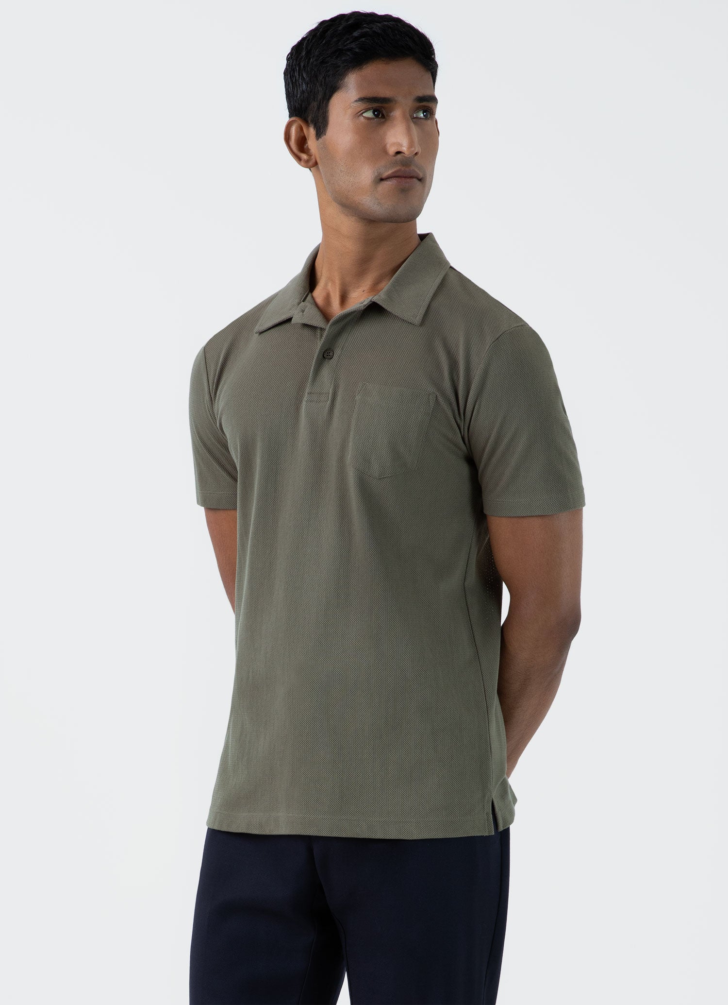 Men's Riviera Polo Shirt in Khaki