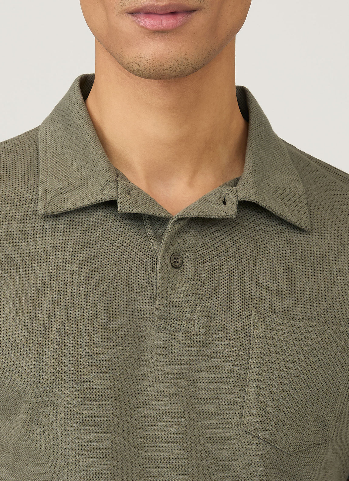 Men's Riviera Polo Shirt in Khaki
