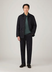 Men's Riviera Polo Shirt in Dark Petrol