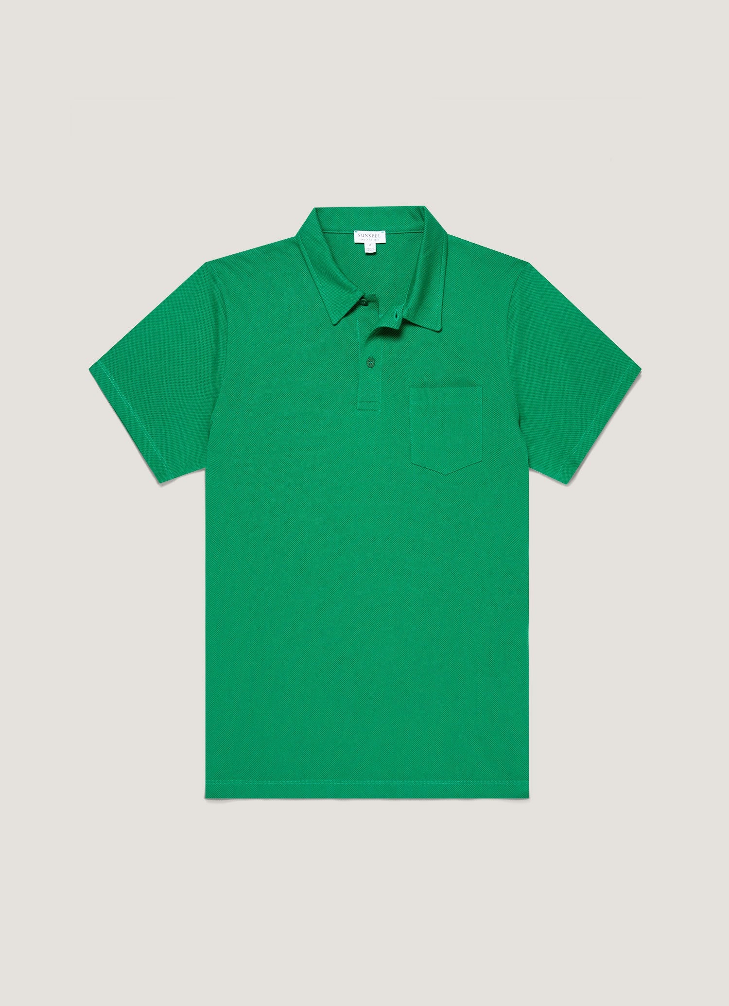 Men's Riviera Polo Shirt in Bright Green