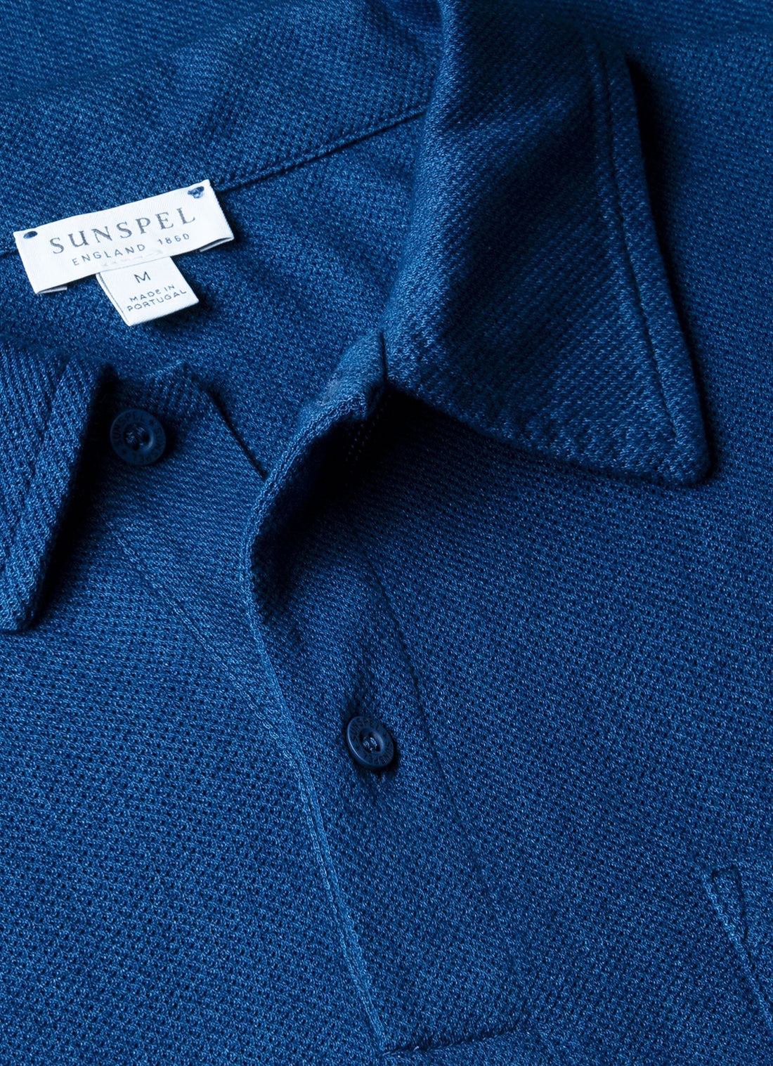 Men's Riviera Polo Shirt in Real Indigo