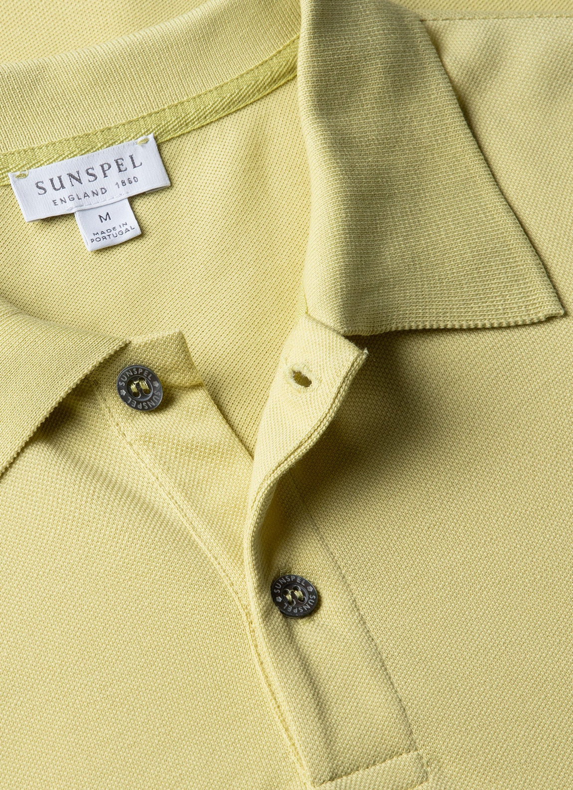 Men's Piqué Polo Shirt in Avocado