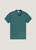 Men's Piqué Polo Shirt in Forest