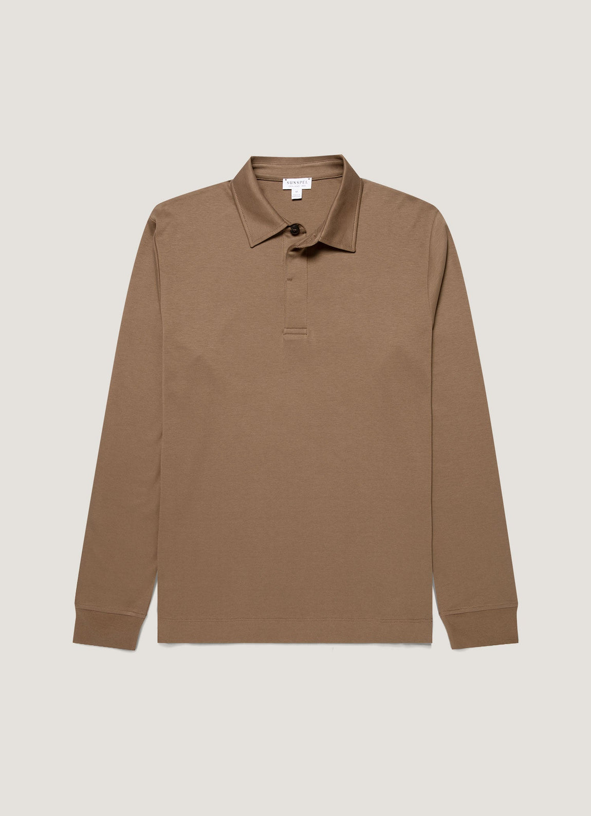 Men's Heavyweight Rugby Polo Shirt in Dark Cedar