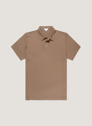 Men's Regular Fit Riviera Polo Shirt in Dark Cedar