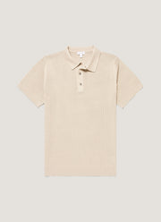 Men's Cotton Mesh Polo in Hazelwood