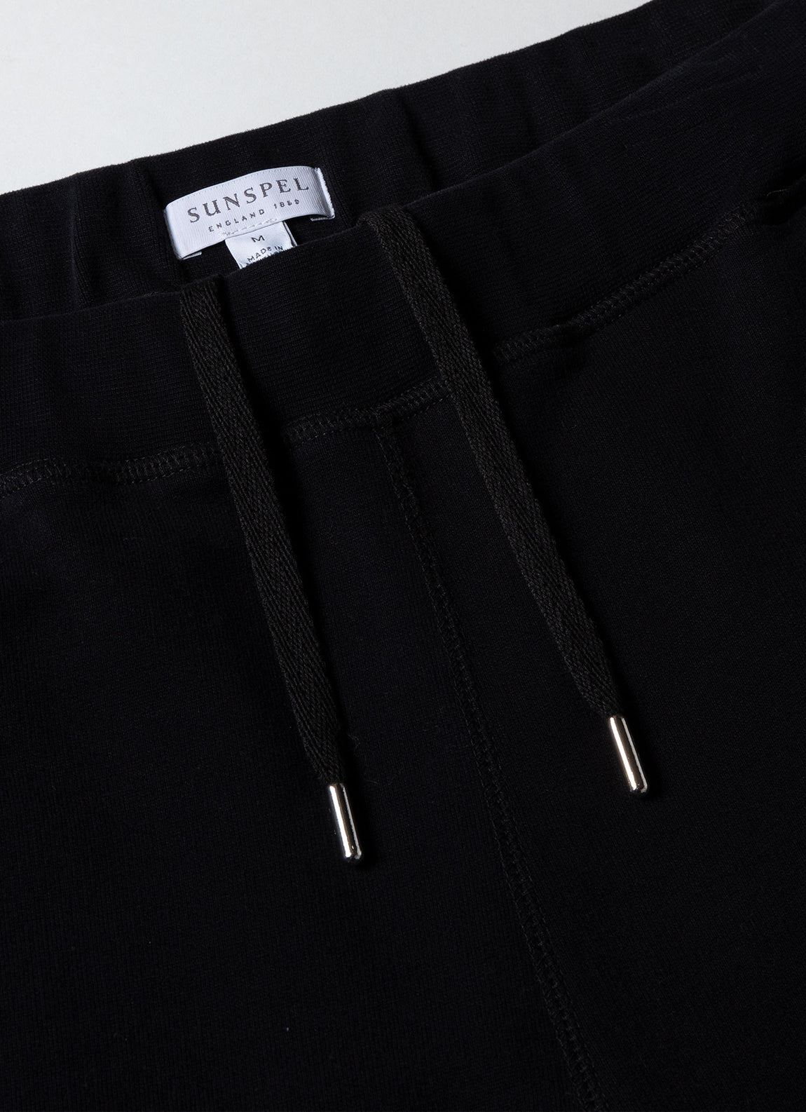 Men's Loopback Sweatpants in Black | Sunspel