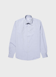 Men's Sea Island Cotton Shirt in Light Blue