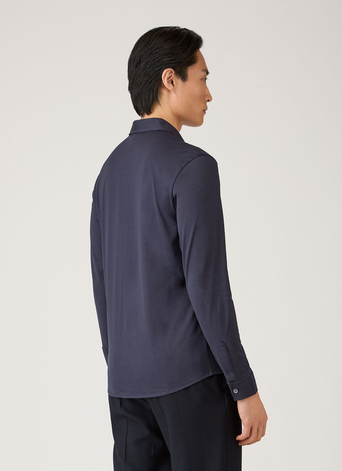 Men's Classic Jersey Shirt in Navy