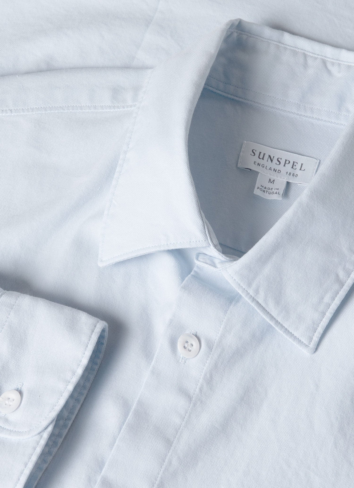 Men's Oxford Shirt in Light Blue