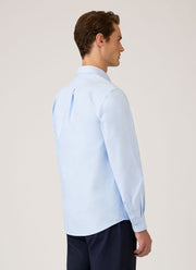 Men's Button Down Oxford Shirt in Light Blue