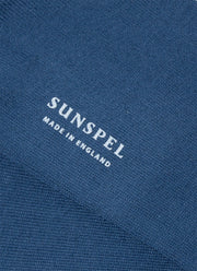 Men's Cotton Socks in Airforce Blue