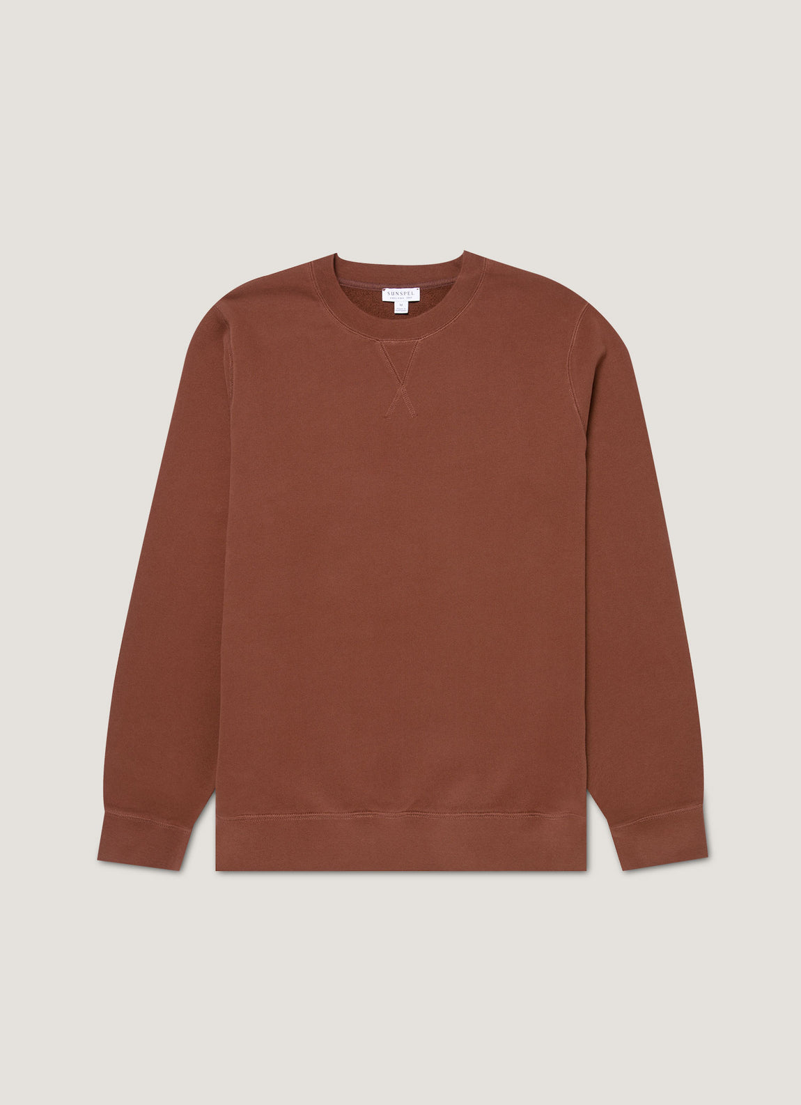 Men's Loopback Sweatshirt in Conker Brown