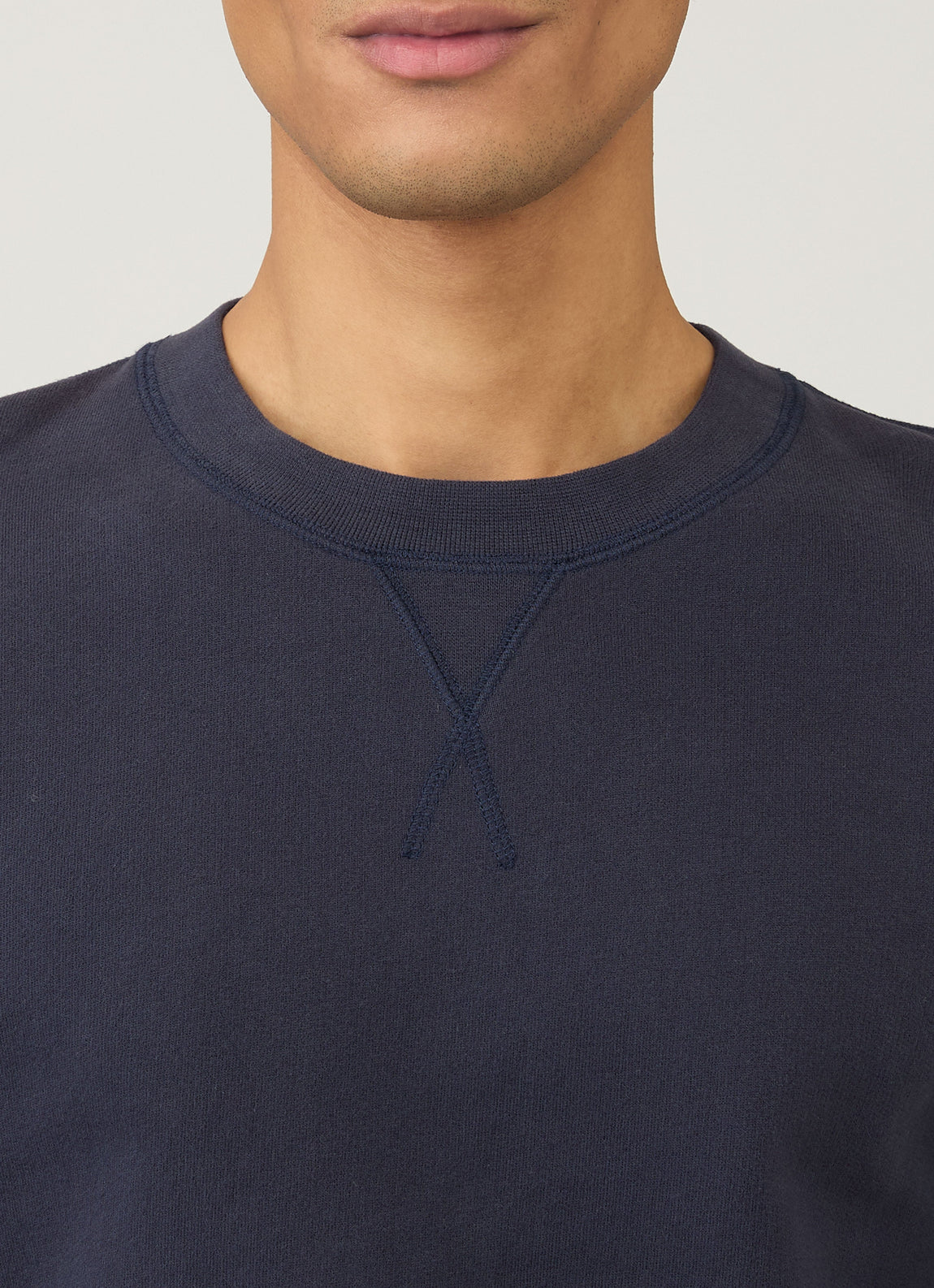 Men's Loopback Sweatshirt in Navy