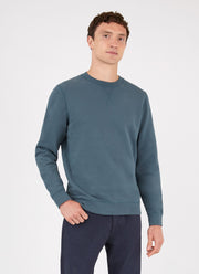 Men's Loopback Sweatshirt in Dark Petrol