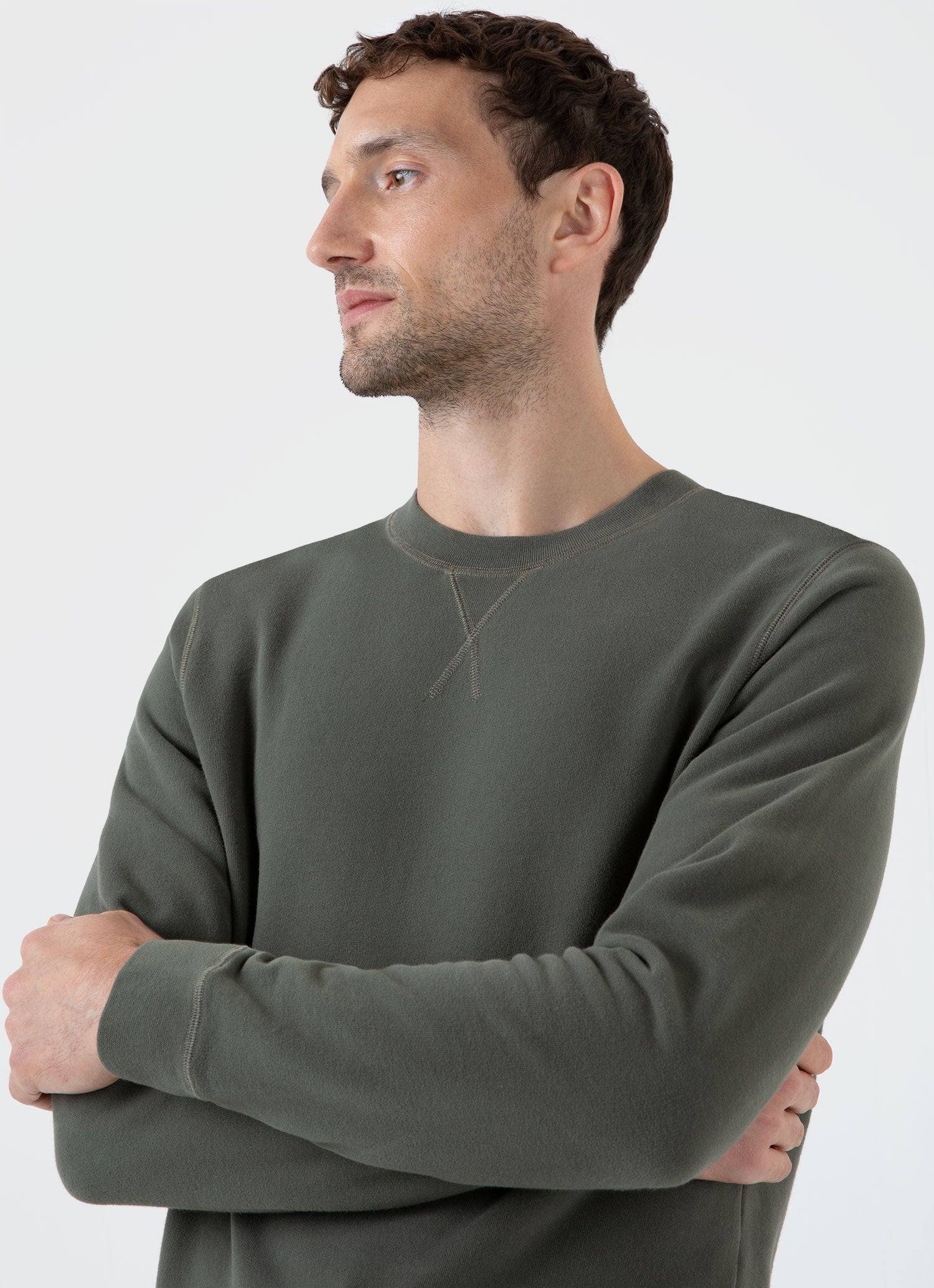 Sunspel sweatshirt sale on sale
