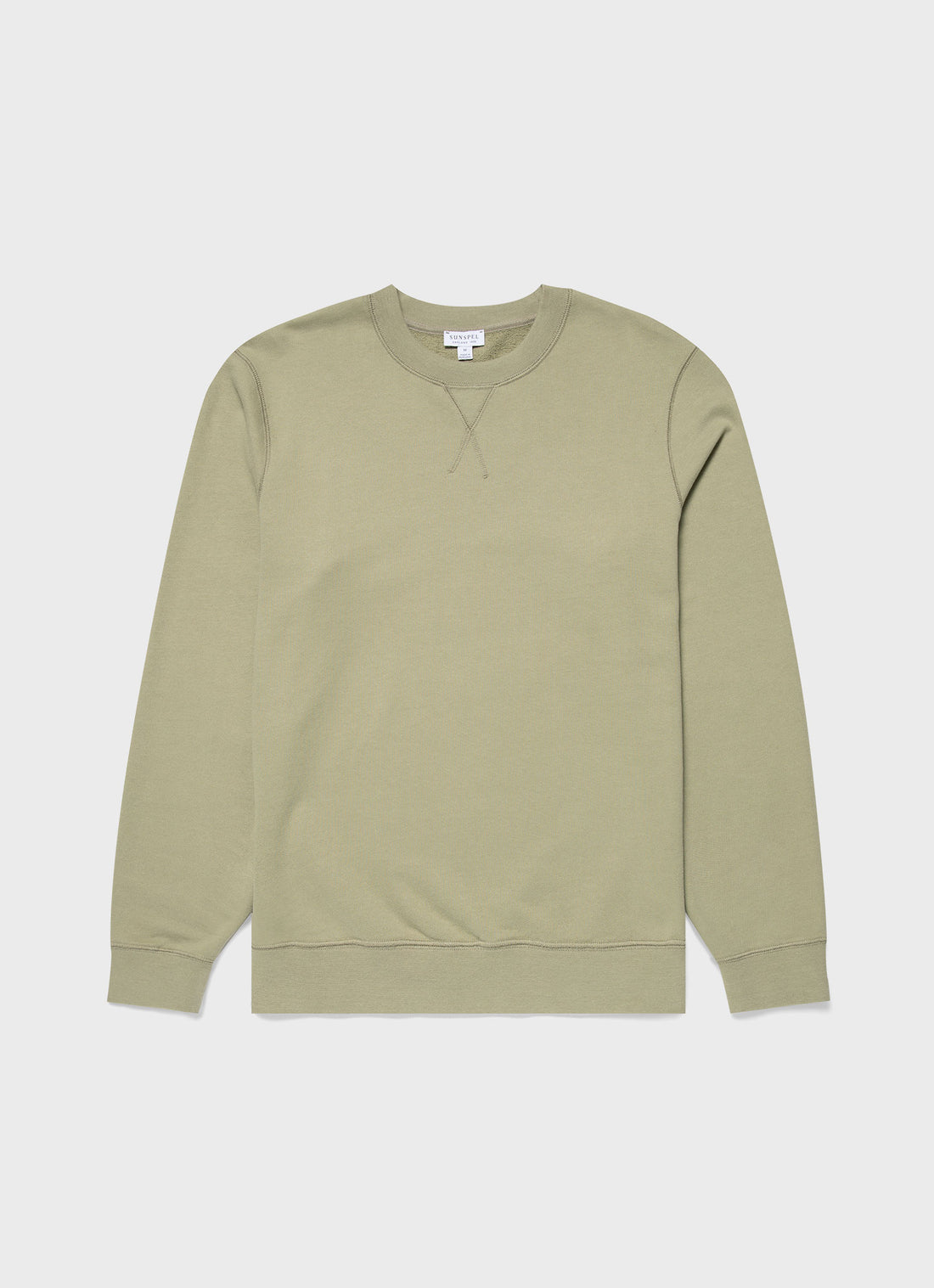 Men's Loopback Sweatshirt in Pale Khaki