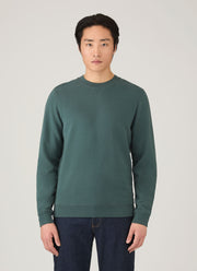 Men's Loopback Sweatshirt in Dark Petrol
