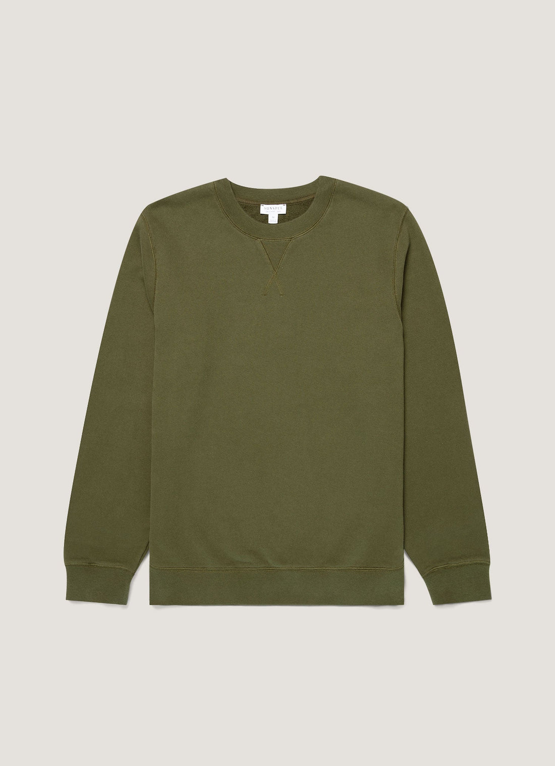 Men's Loopback Sweatshirt in Deep Olive