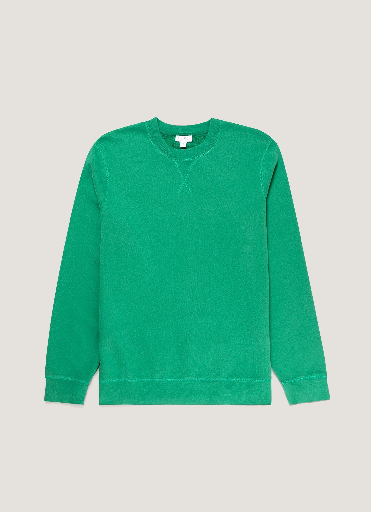 Men's Loopback Sweatshirt in Bright Green