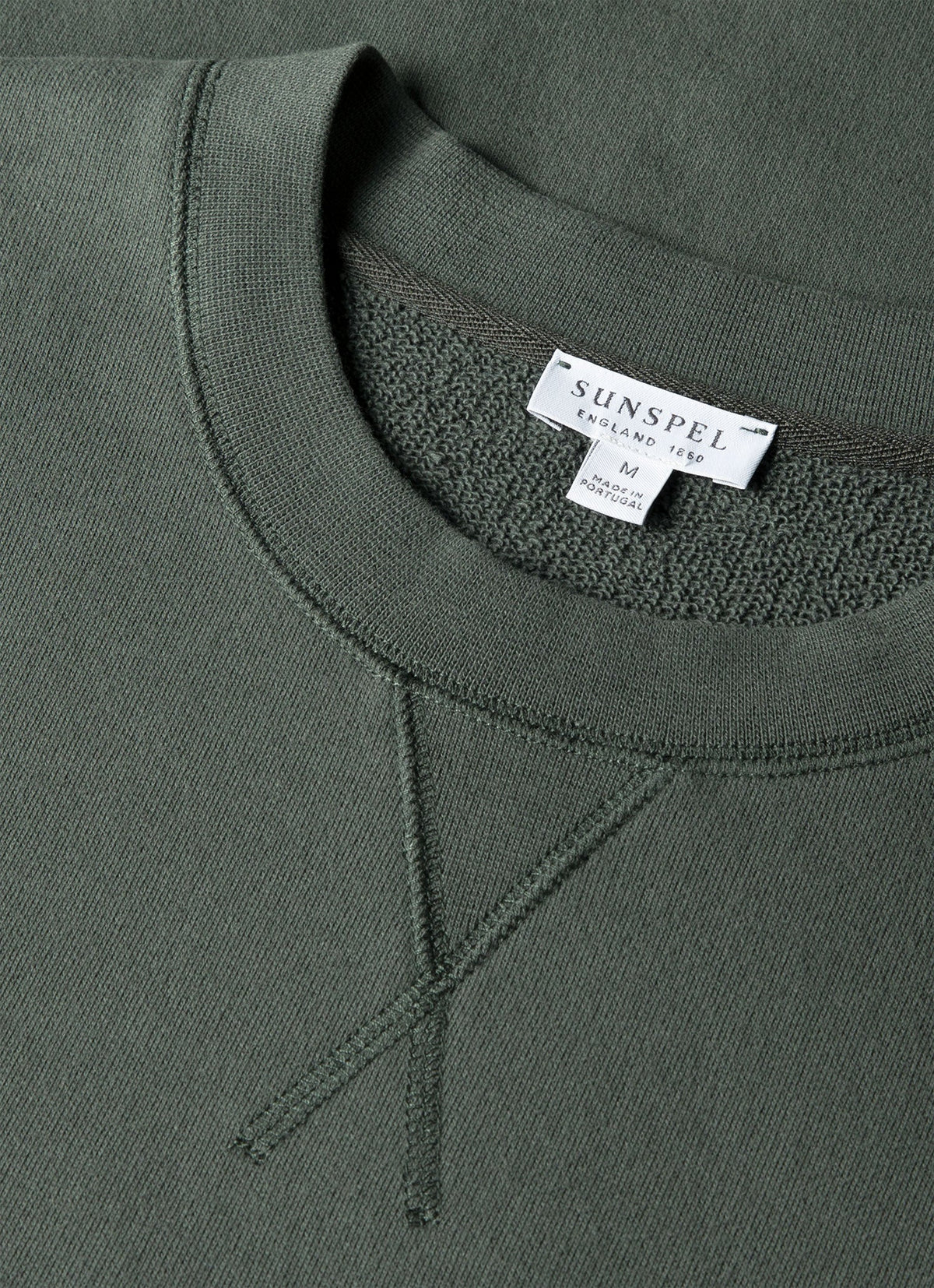 Men's Loopback Sweatshirt in Slate Green