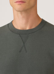 Men's Loopback Sweatshirt in Slate Green