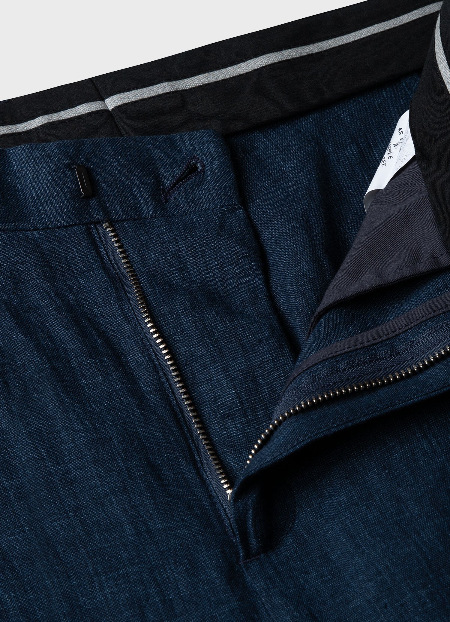 Mens grey deals linen trousers
