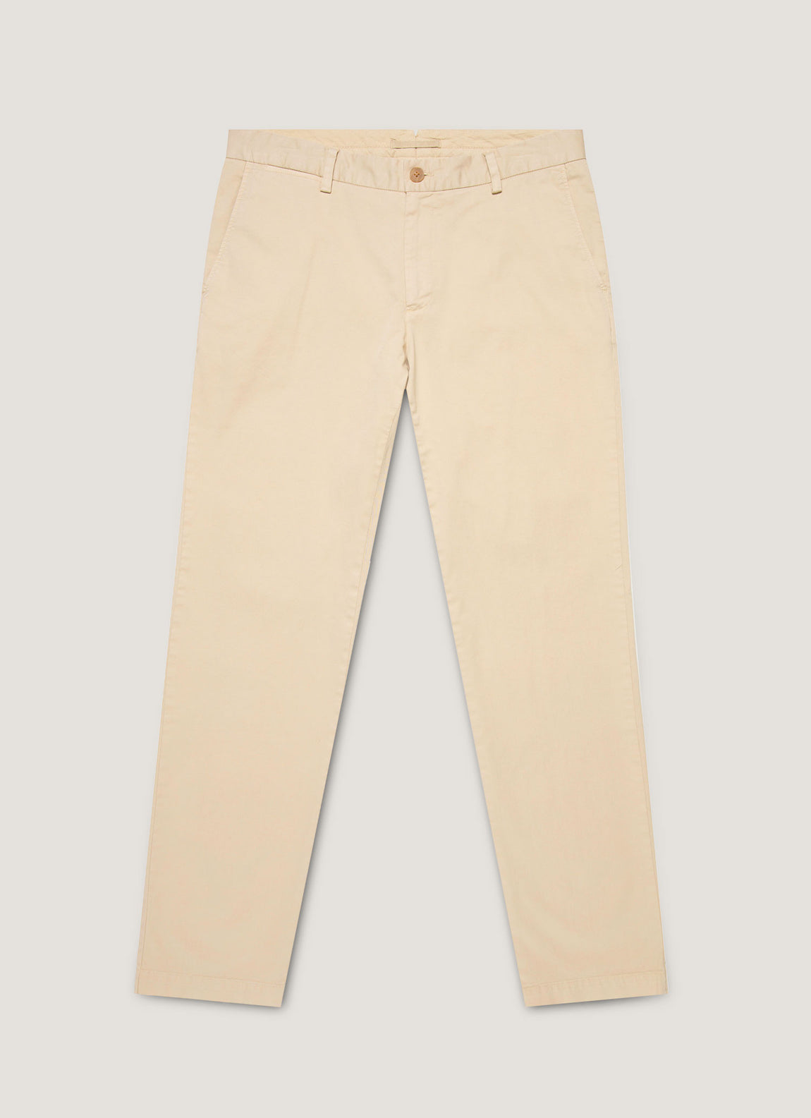 Men's Slim Fit Chino in Light Stone
