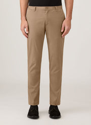 Men's Slim Fit Chino in Dark Stone