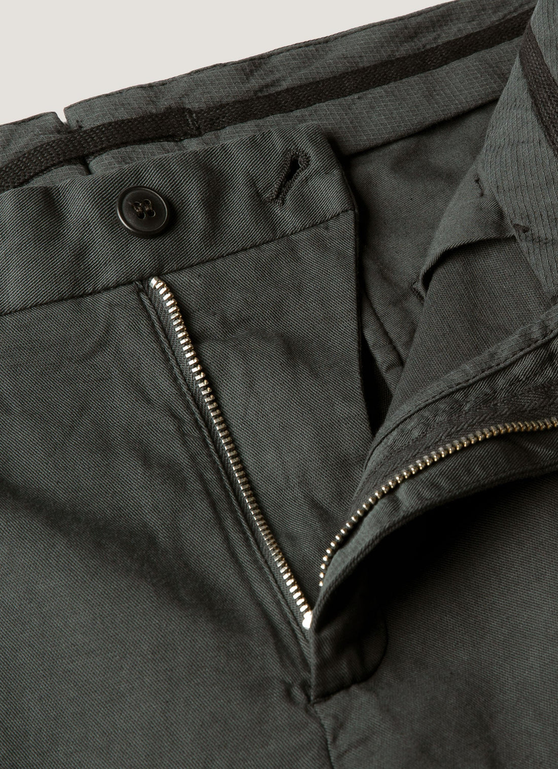 Men's Cotton Linen Trouser in Charcoal