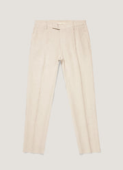Men's Linen Trouser in Sand