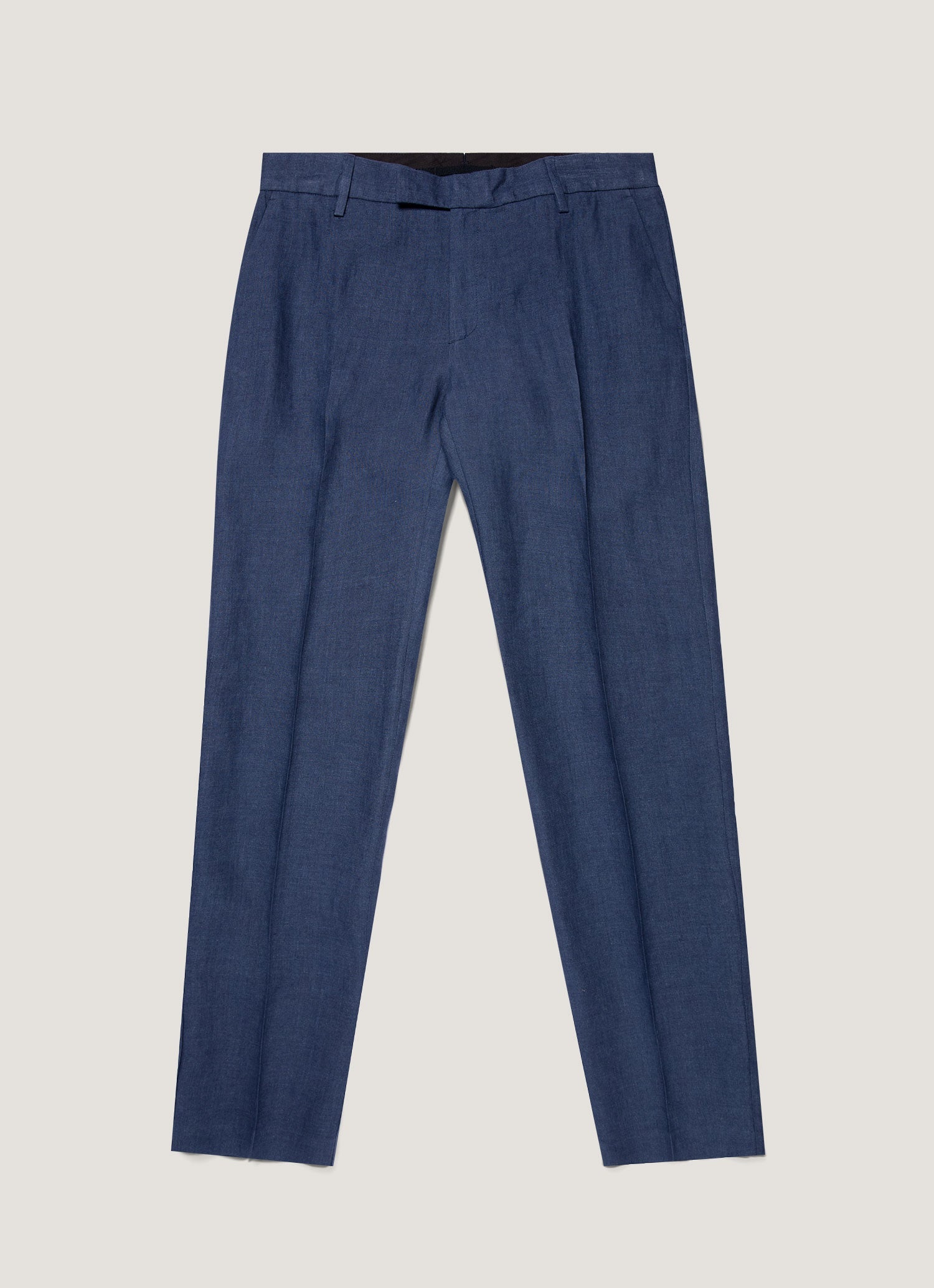 Men's Linen Trouser in Light Navy