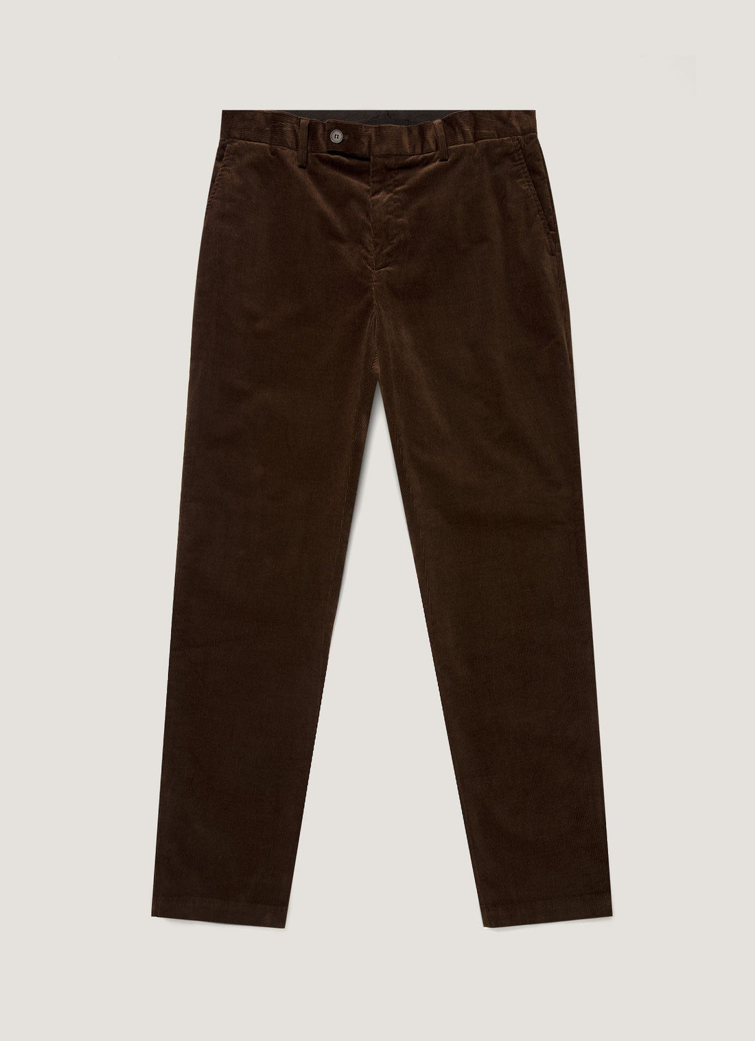 Men's Corduroy Trouser in Dark Chocolate