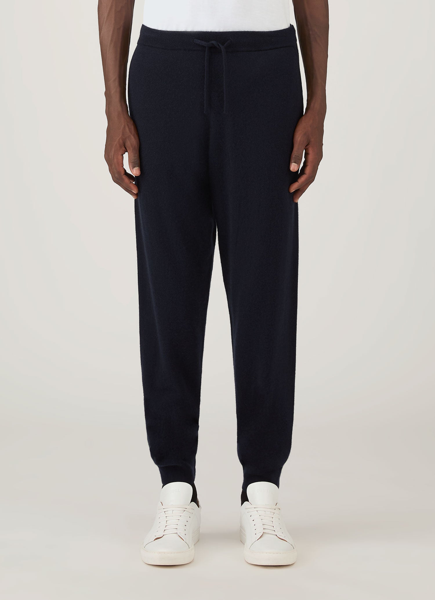 Men's Cashmere Lounge Pant in Navy