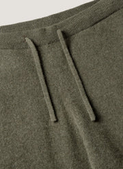 Men's Cashmere Lounge Pant in Khaki