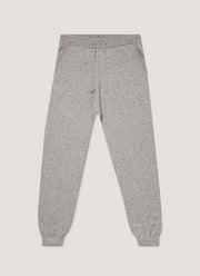 Men's Cashmere Lounge Set in Grey Melange