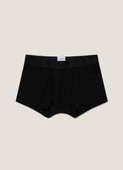 Men's Superfine Cotton Trunks in Black