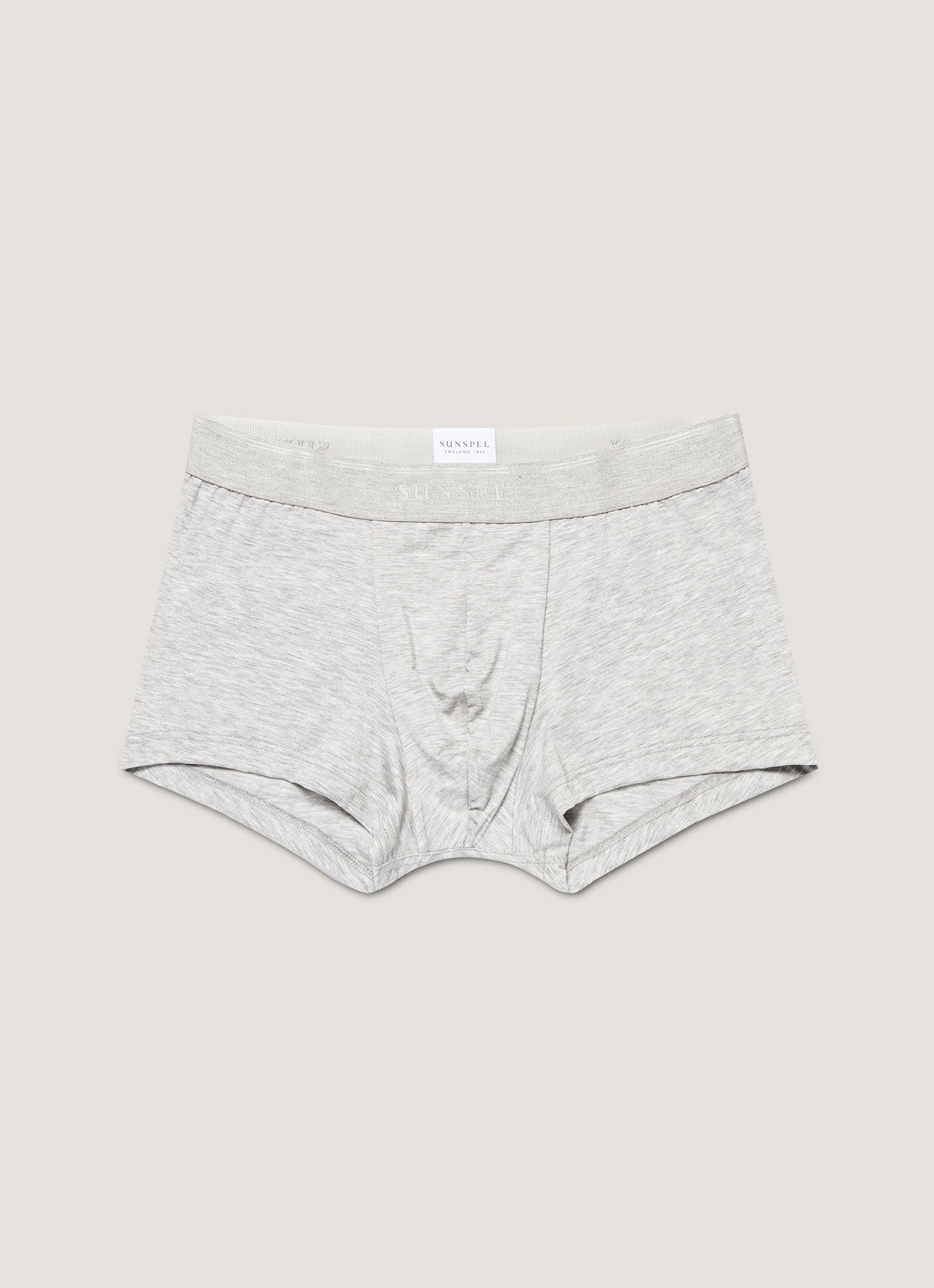 Men's Tencel™ Trunks in Grey Melange