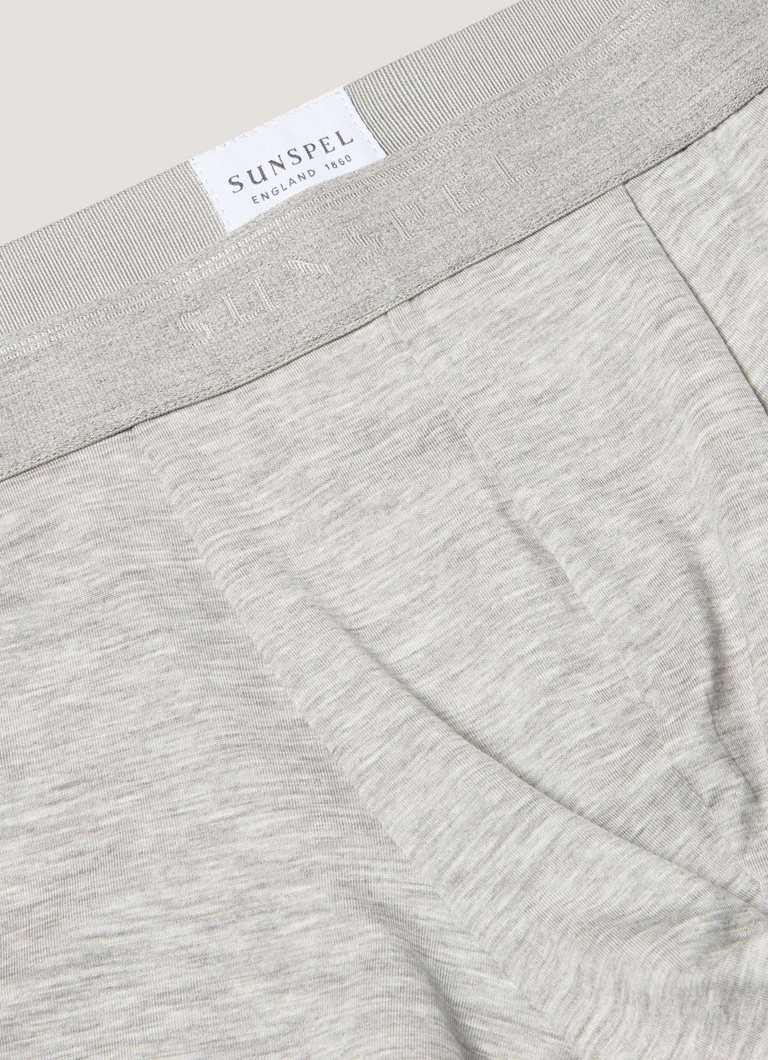 Men's Tencel™ Trunks in Grey Melange