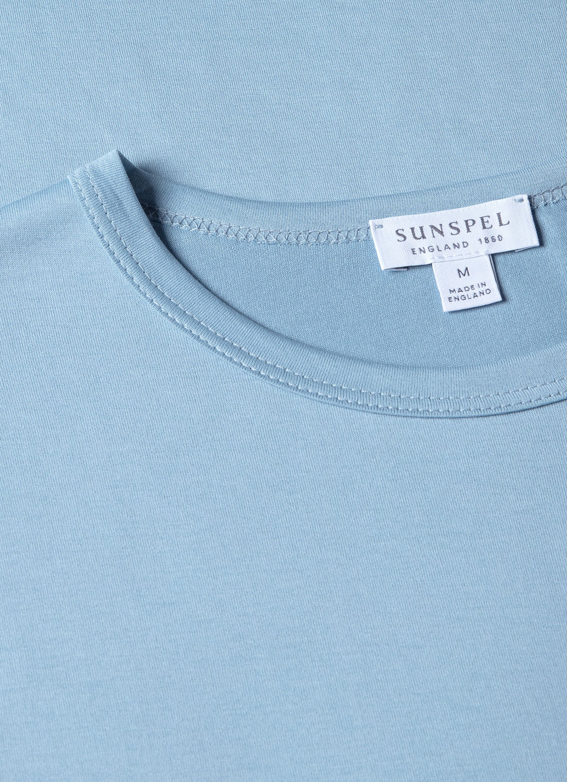 Men's Classic T-shirt in Sky Blue | Sunspel
