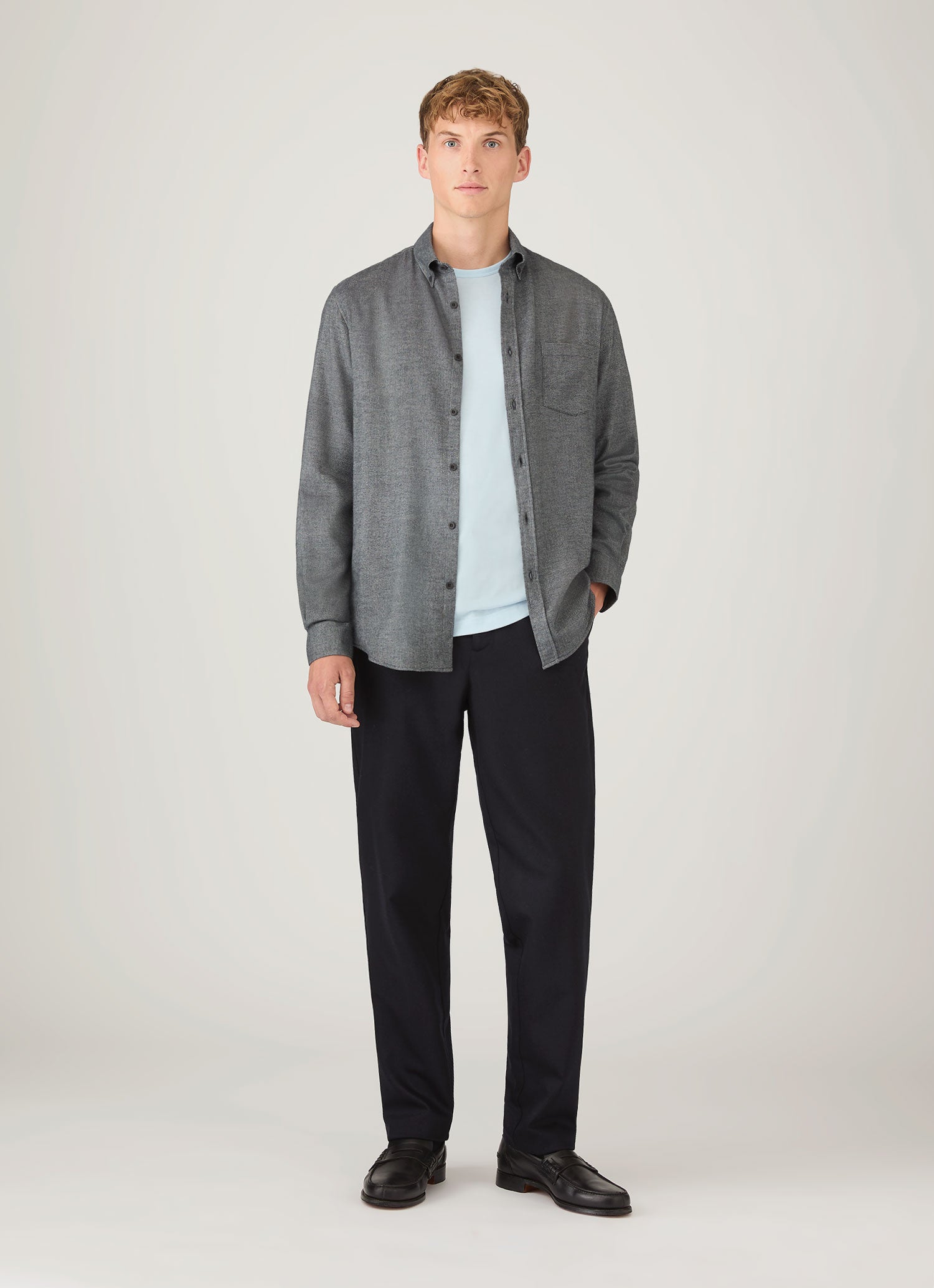 Men's Classic T-shirt in Frost Blue