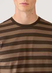 Men's Classic T-shirt in Dark Cedar/Dark Chocolate