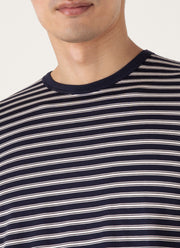 Men's Classic T-shirt in Navy/Undyed