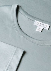 Men's Long Sleeve Classic T-shirt in Stone Blue