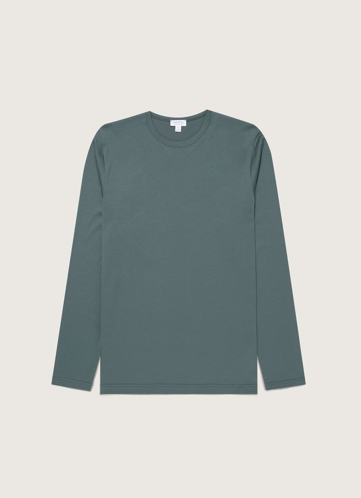 Men's Long Sleeve Classic T-shirt in Dark Petrol