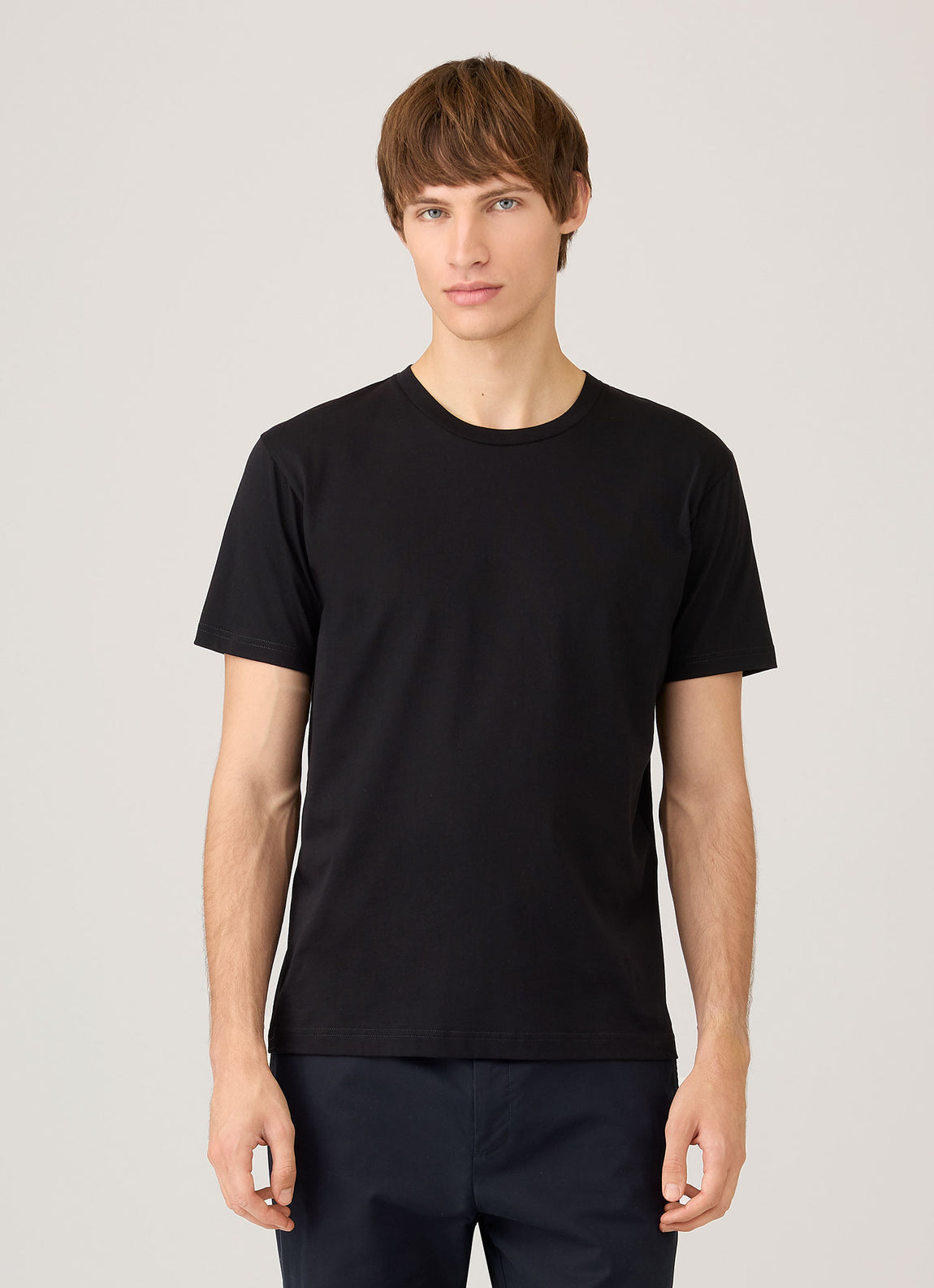 Men's Riviera Midweight T-shirt in Black
