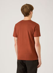 Men's Riviera Midweight T-shirt in Rust